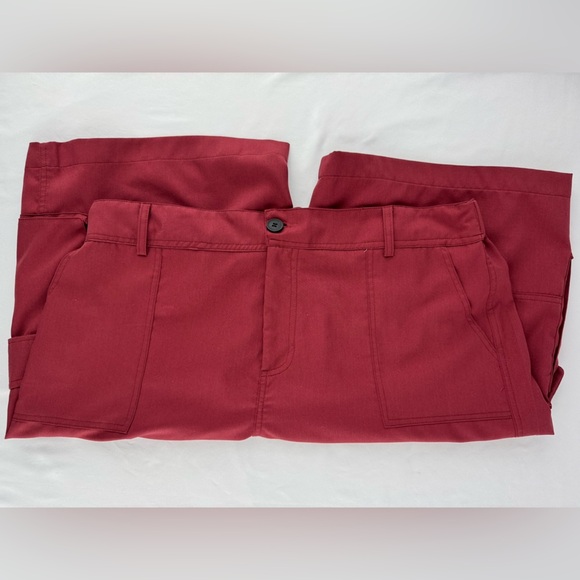 Temu Other - Men's Cargo Shorts in Burgundy